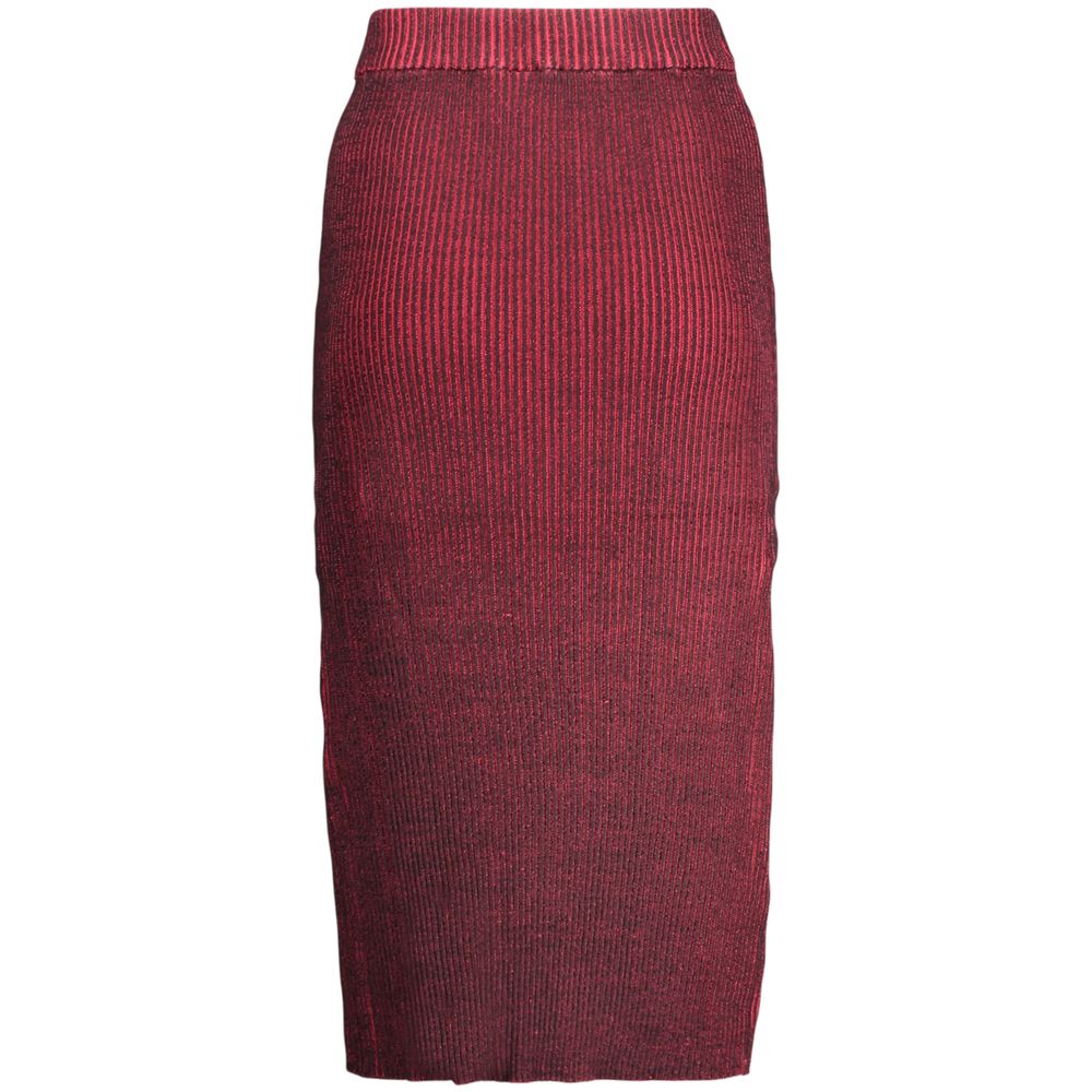 Rosso Viscose Women's Skirt