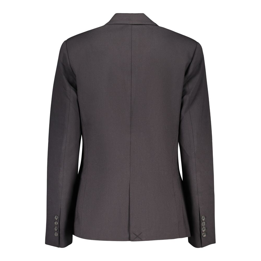 Black Viscose Womens Jacket