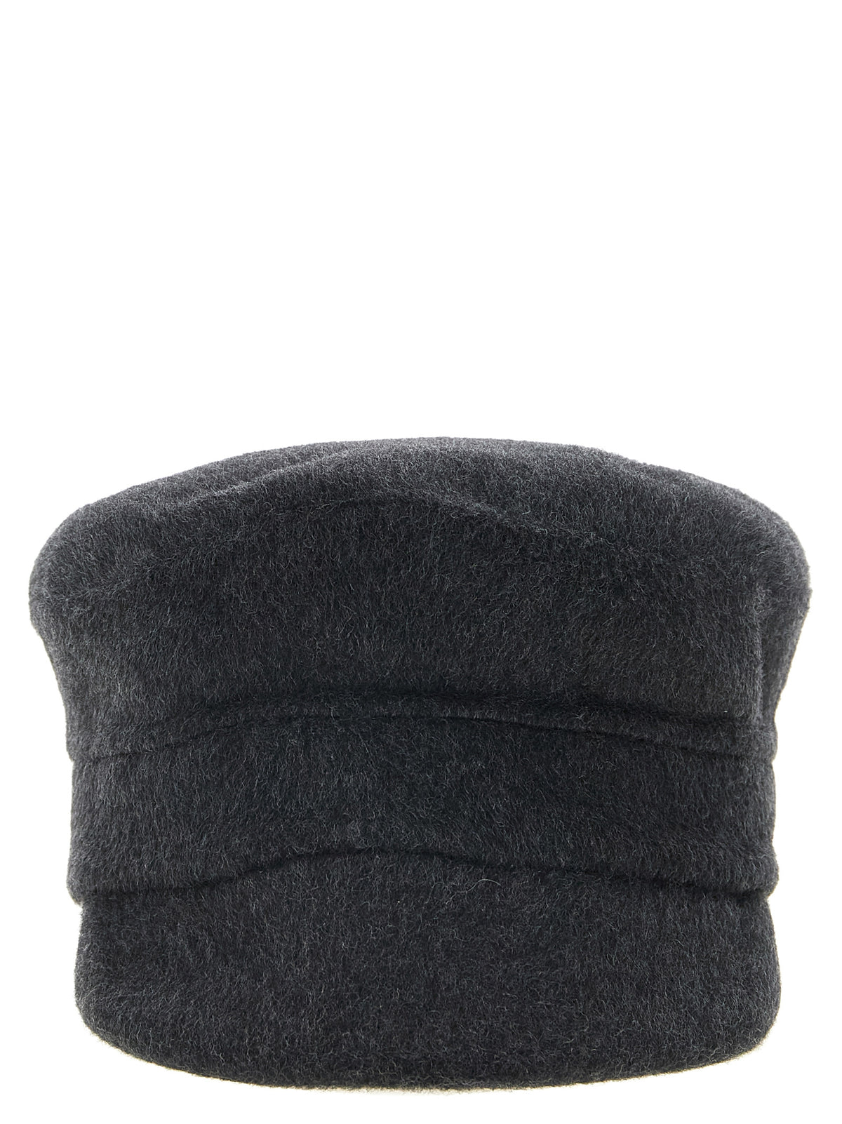 Gray Wool Fatcap Hat