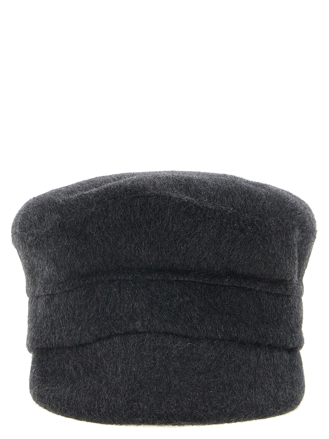 Gray Wool Fatcap Hat