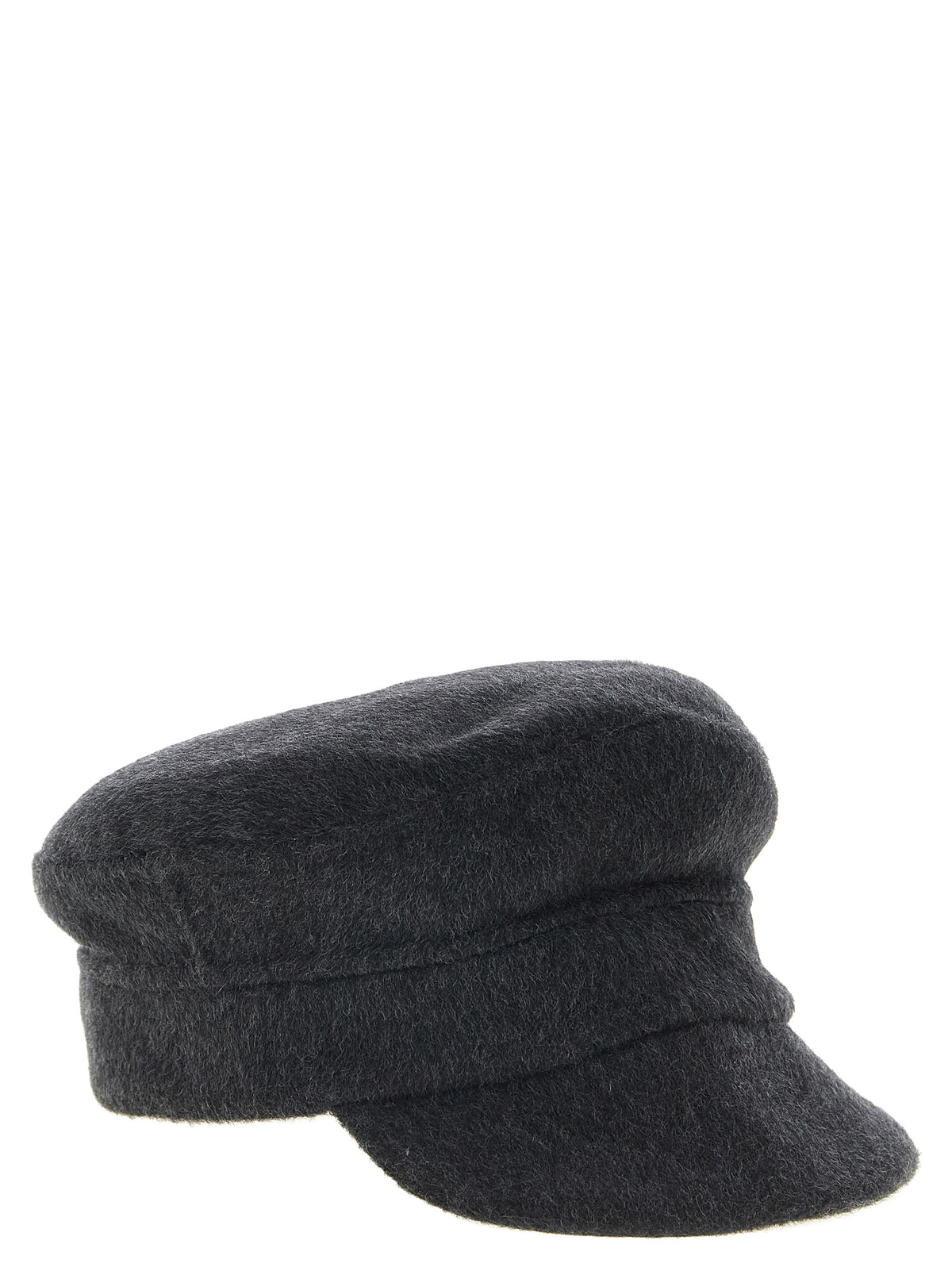 Gray Wool Fatcap Hat