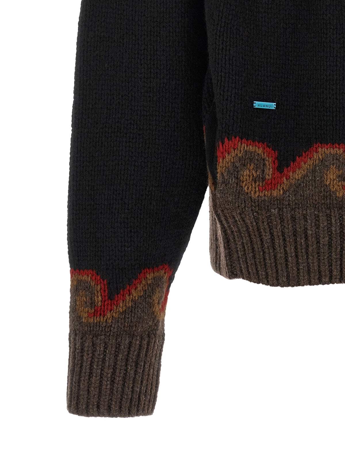 Multicolor Virgin Wool Cardigan