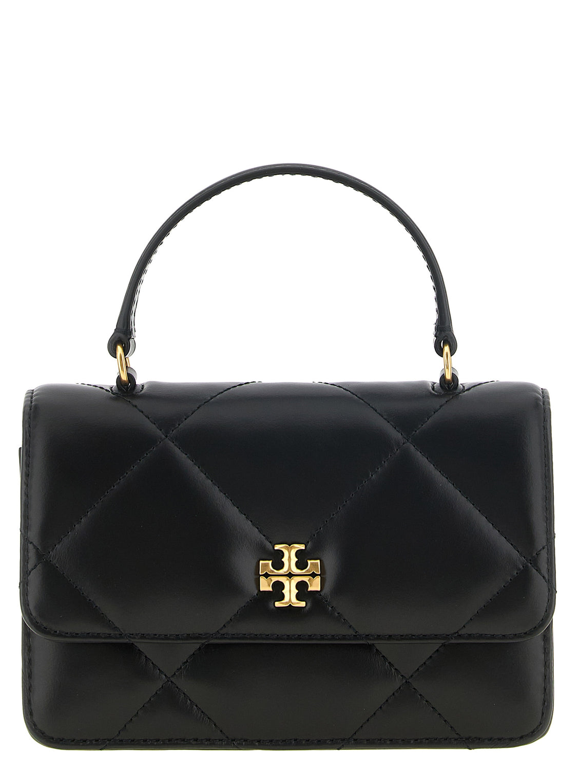 Black Cowhide Crossbody Bag