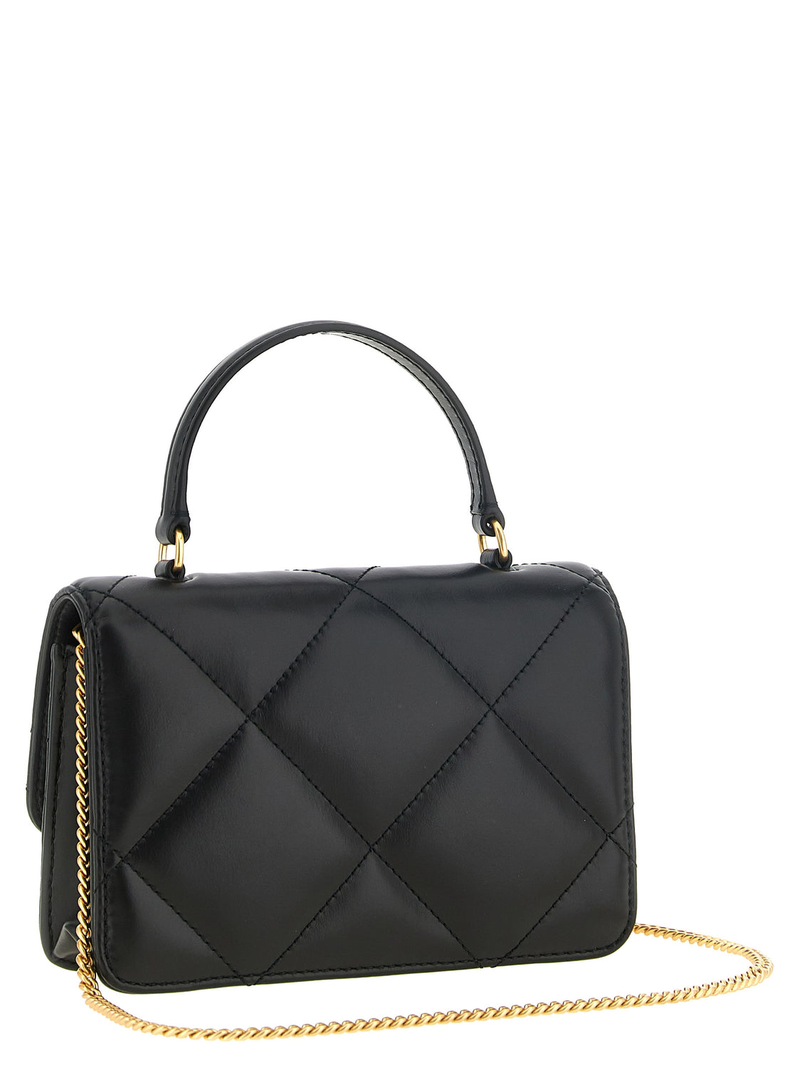 Black Cowhide Crossbody Bag