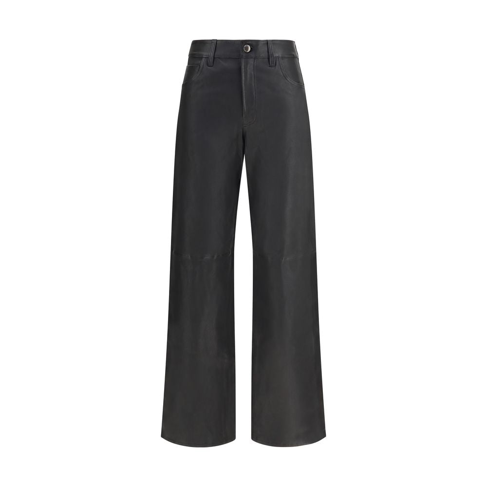 Black Leather Pants