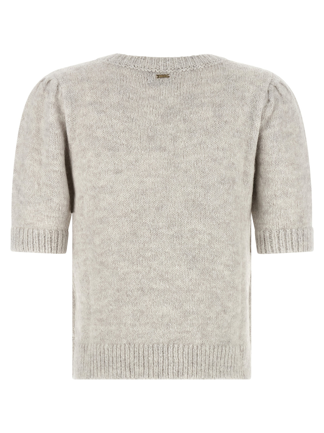 Gray Marabou Cardigan