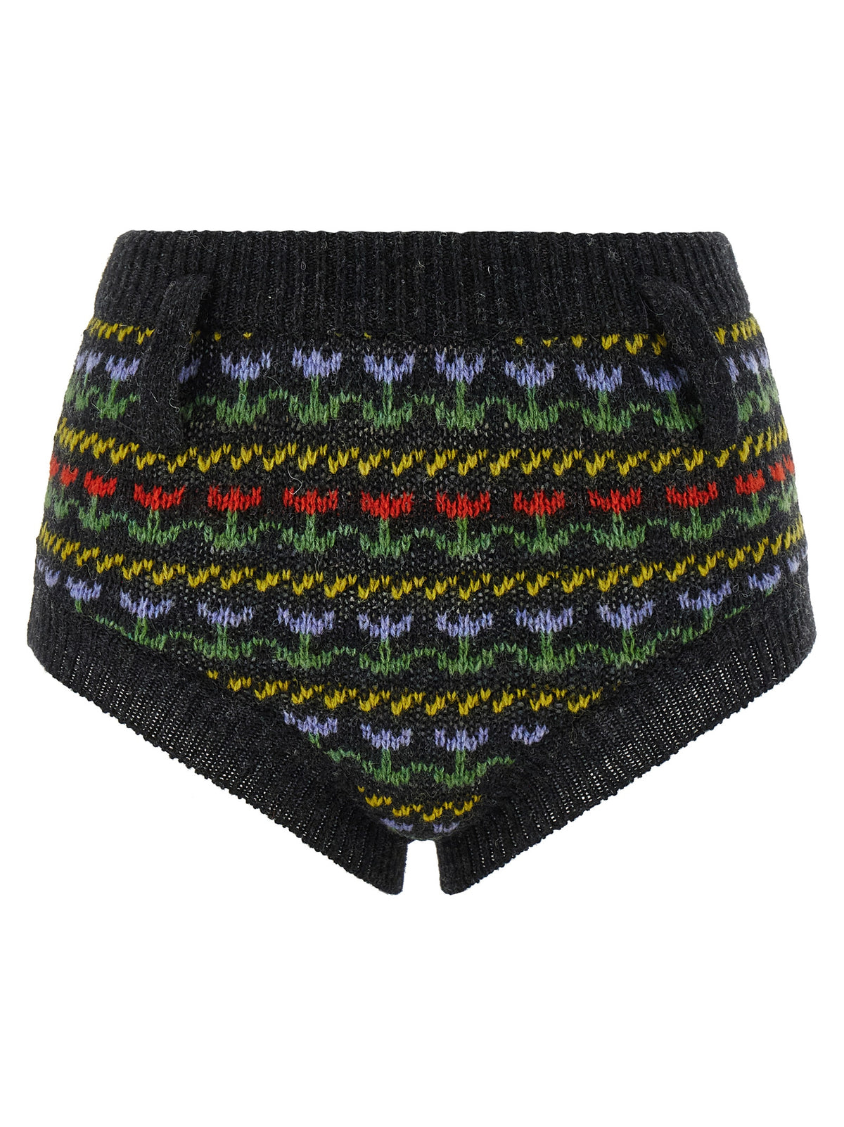 Gray Virgin Wool Bermuda Shorts