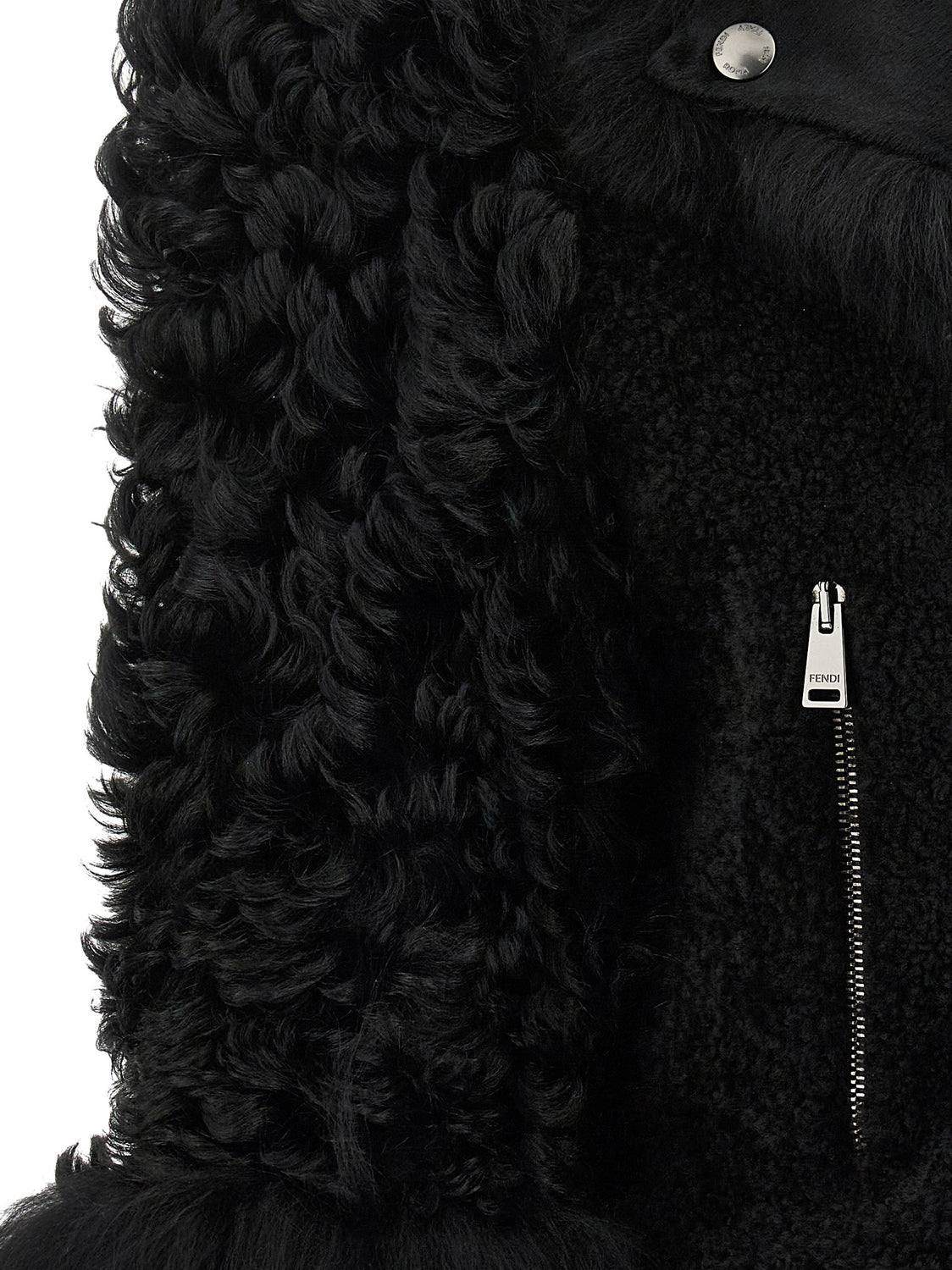 Black Lamb Leather Biker Jacket