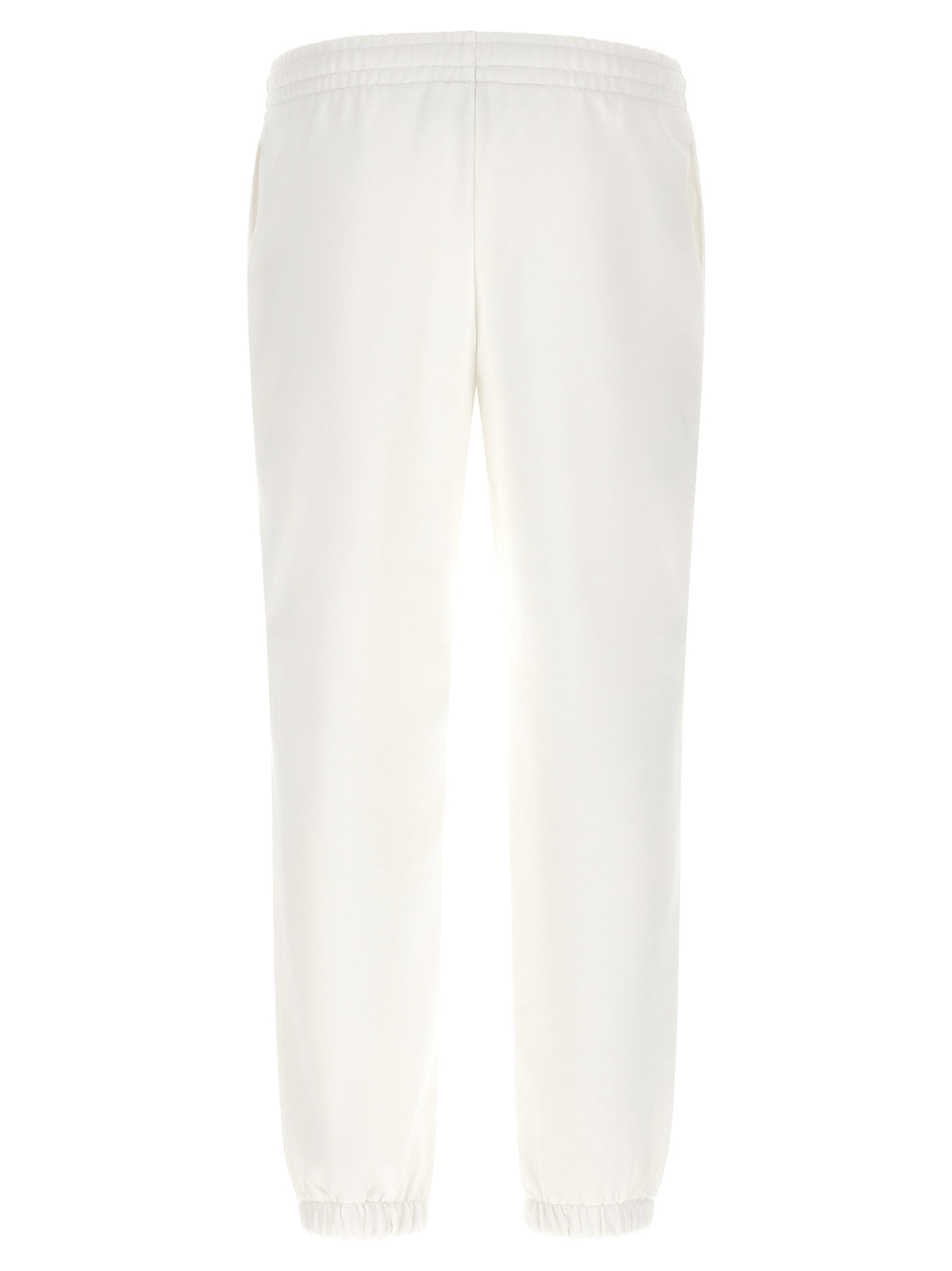 White Cotton Joggers (Workout Pants)
