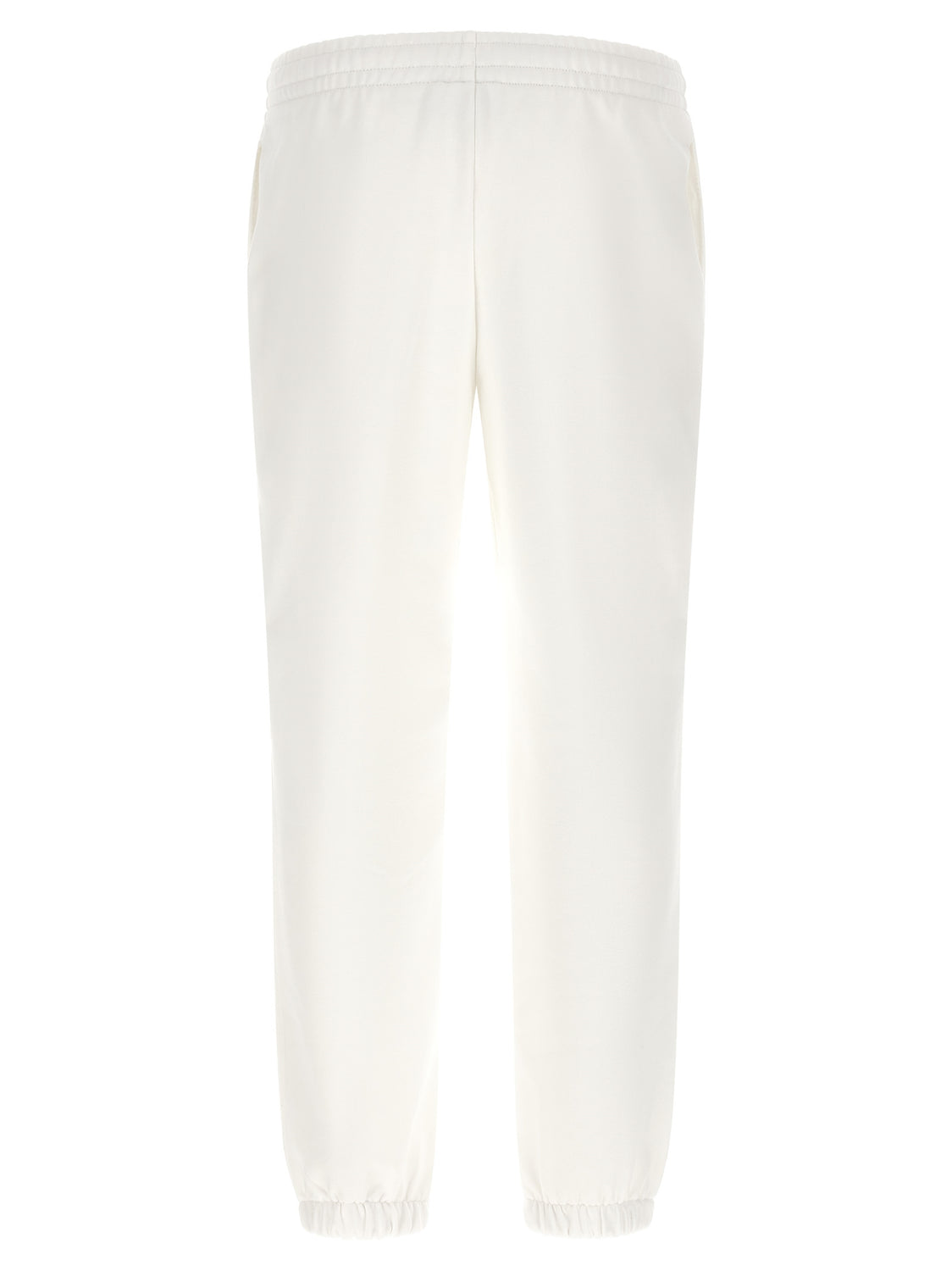 White Cotton Joggers (Workout Pants)
