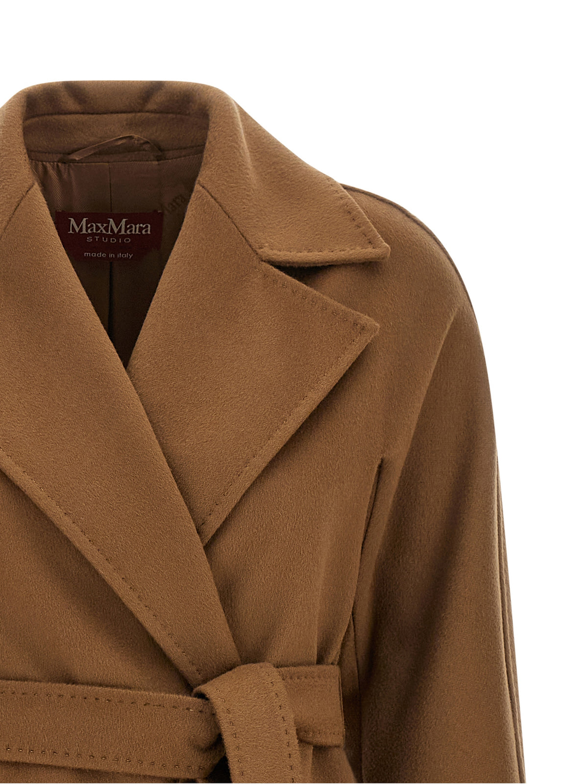 Beige Wool Coat