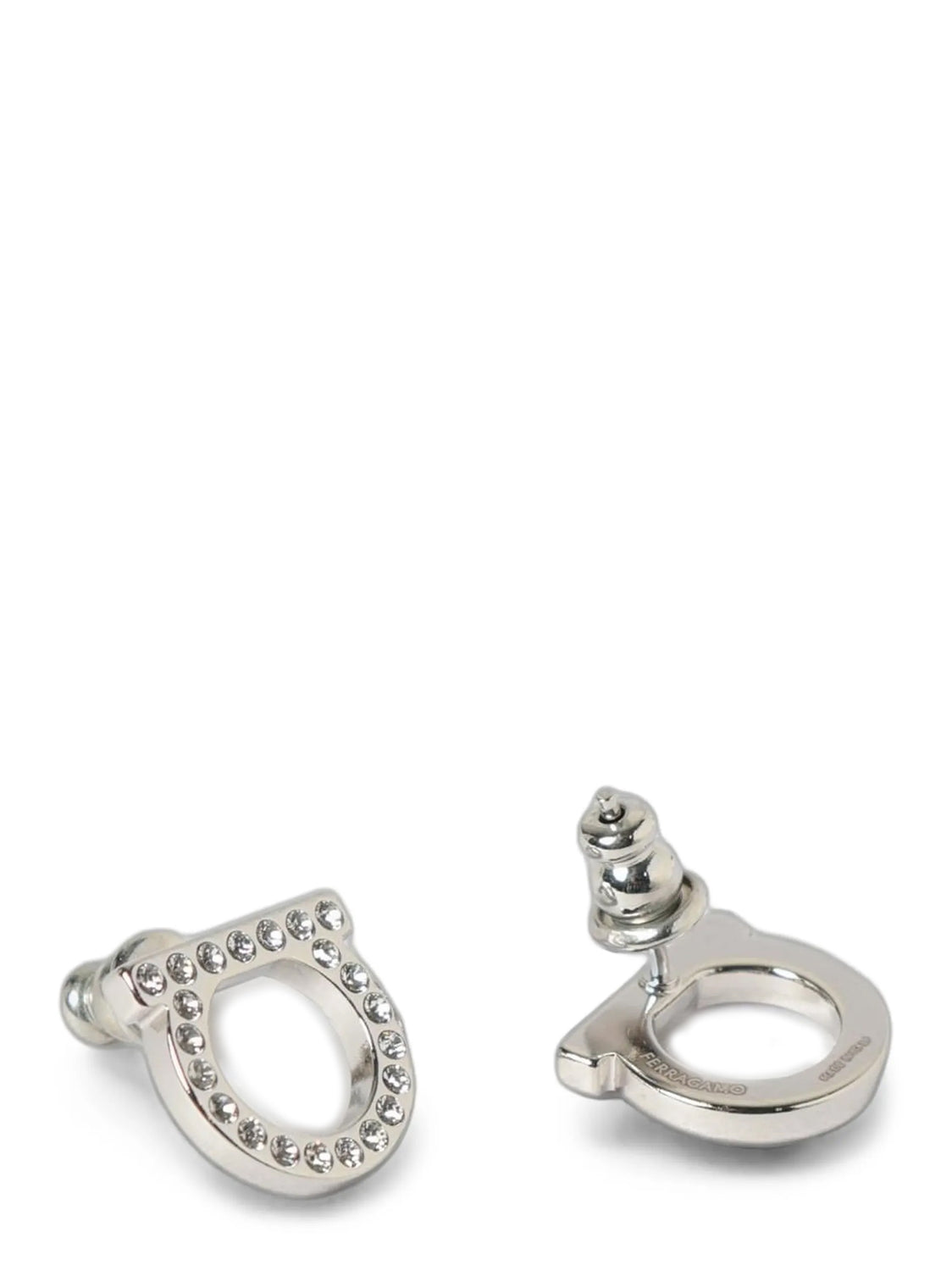Silver Brass Earrings