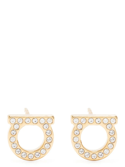 Gold Brass Earrings
