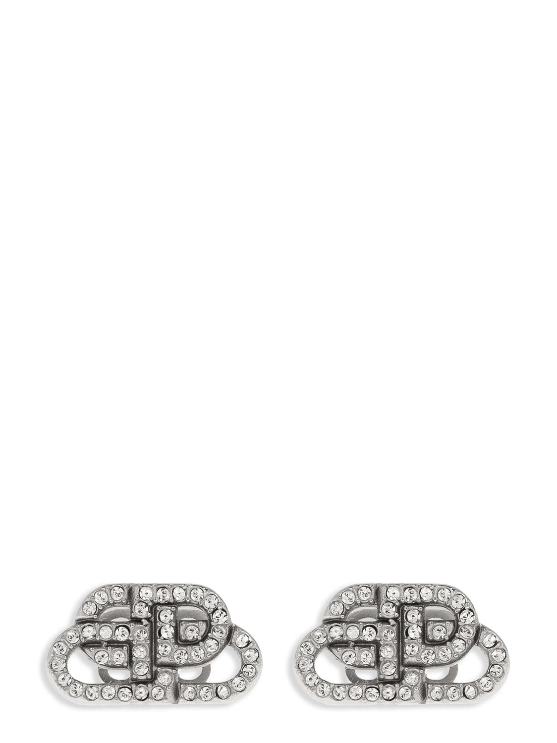 Silver Brass Earrings