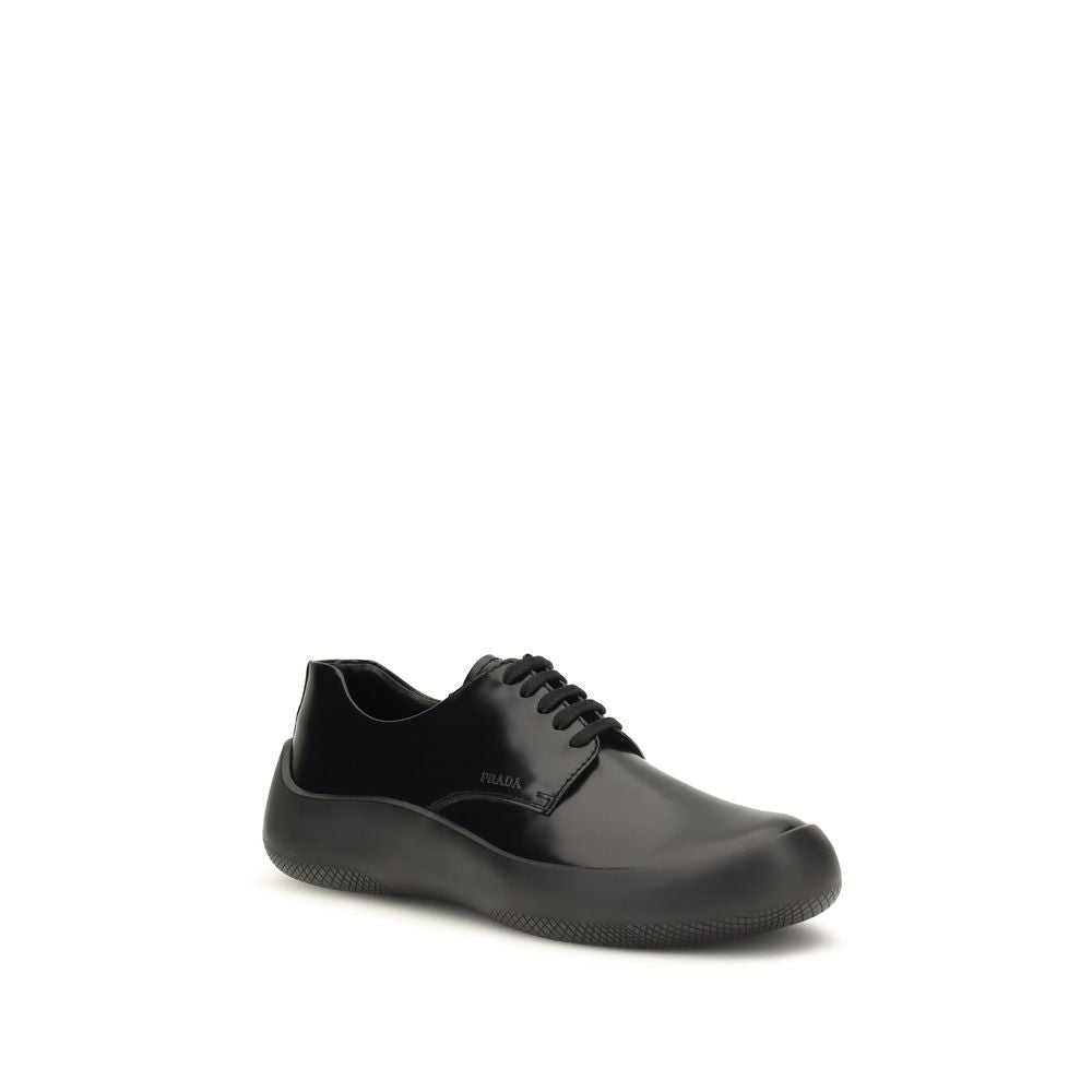 Black Calf Leather Bos Taurus Sneakers