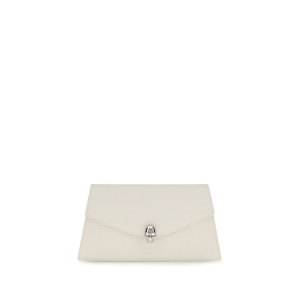 White Calf Leather Bos Taurus Shoulder Bag