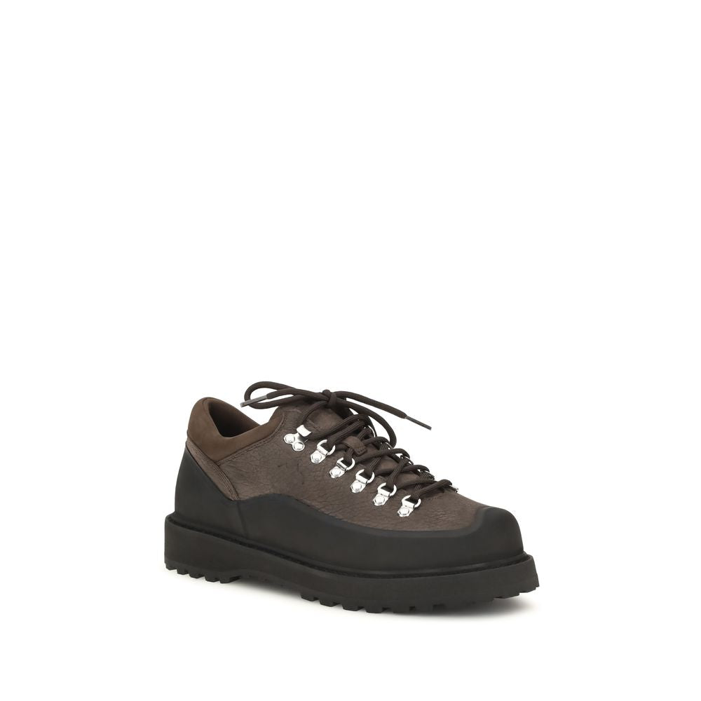 Brown Calf Leather Bos Taurus Sneakers