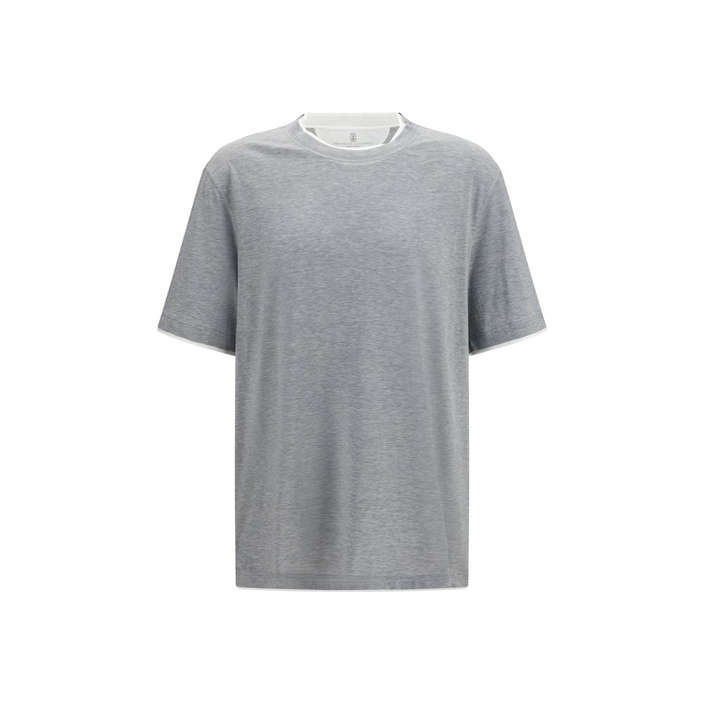 Gray Cotton T-Shirt