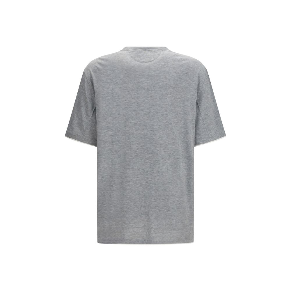 Gray Cotton T-Shirt