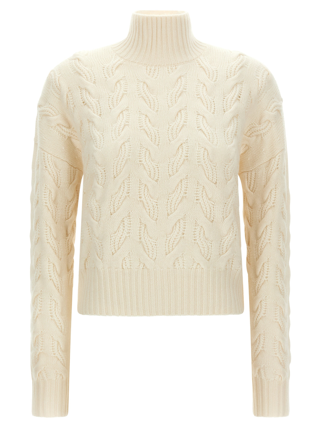 White Wool Cardigan