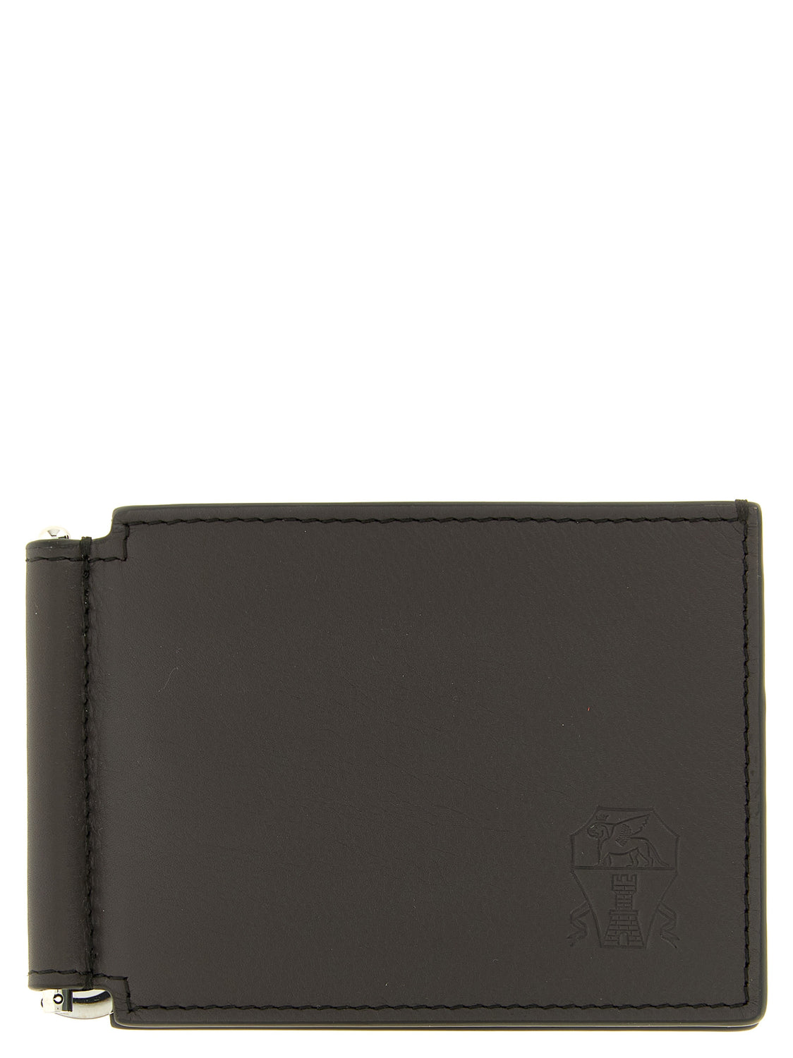 Brown Calfskin Money Clip