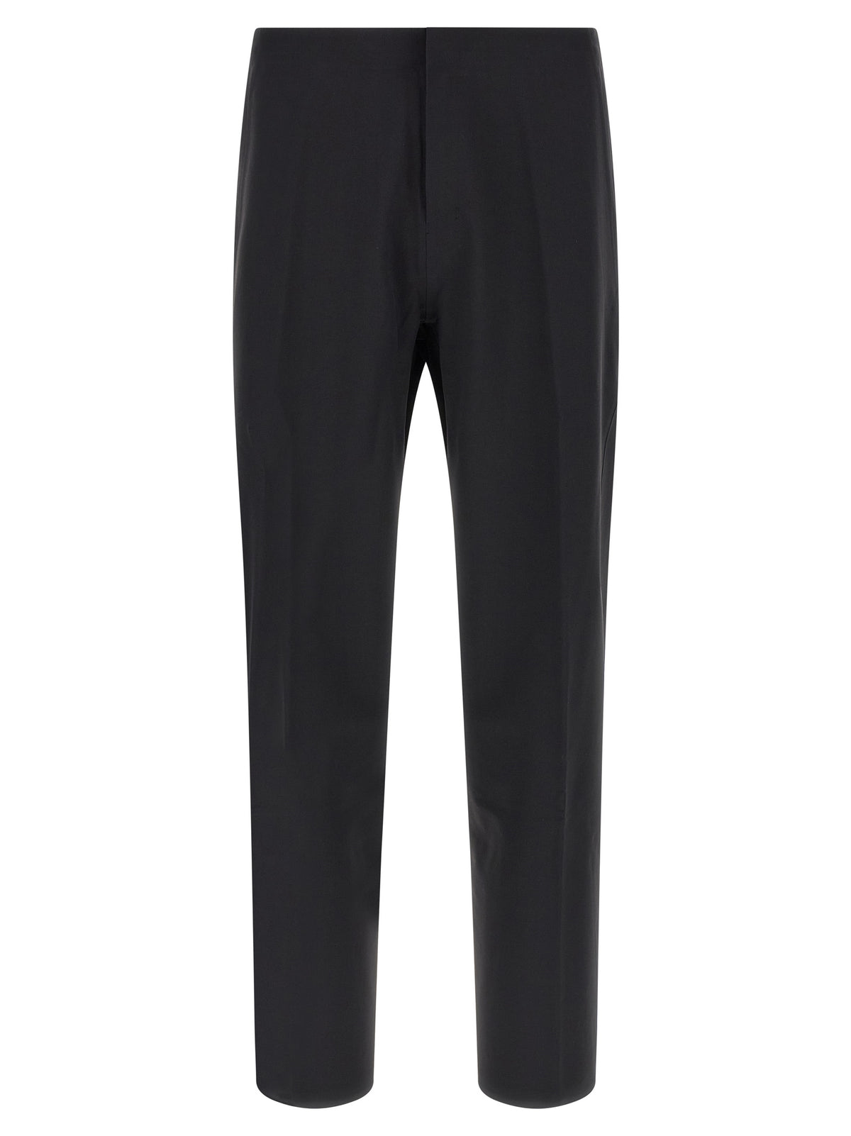 Black Nylon Athletic Pants