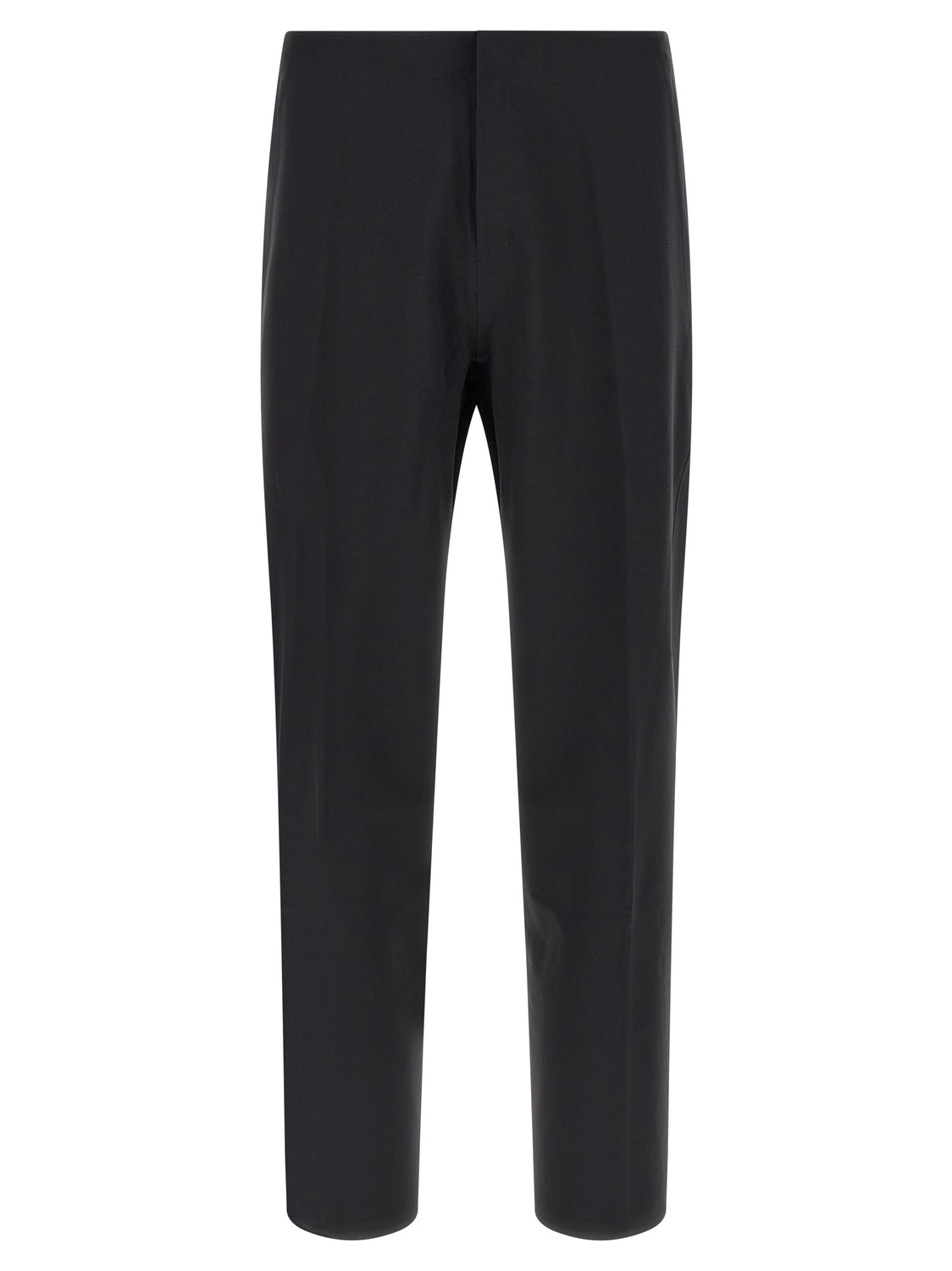 Black Nylon Athletic Pants
