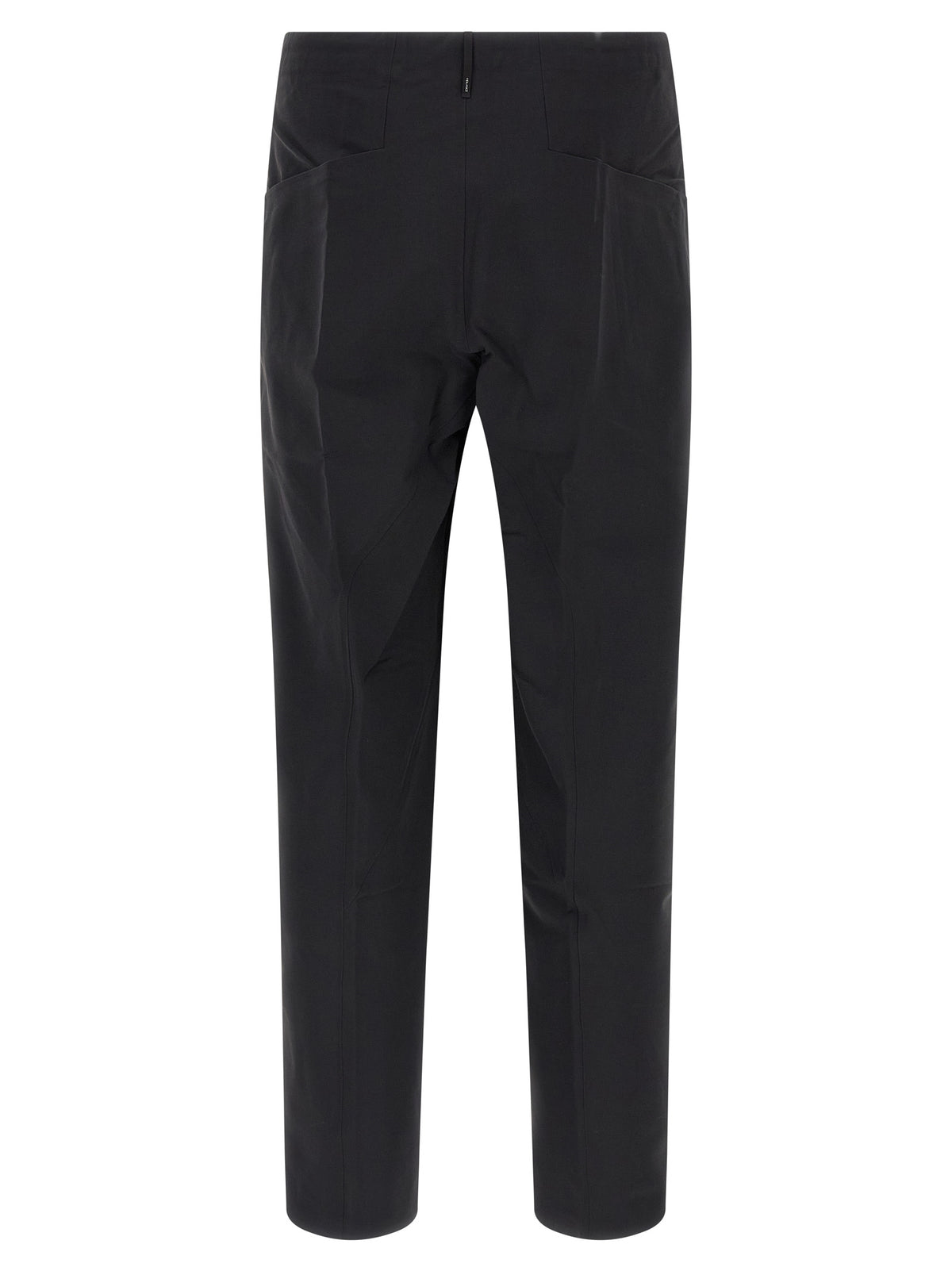 Black Nylon Athletic Pants