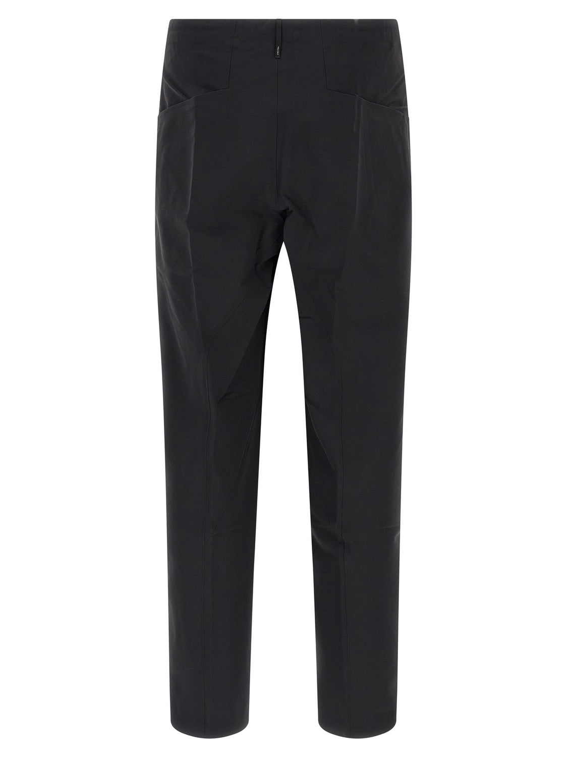 Black Nylon Athletic Pants