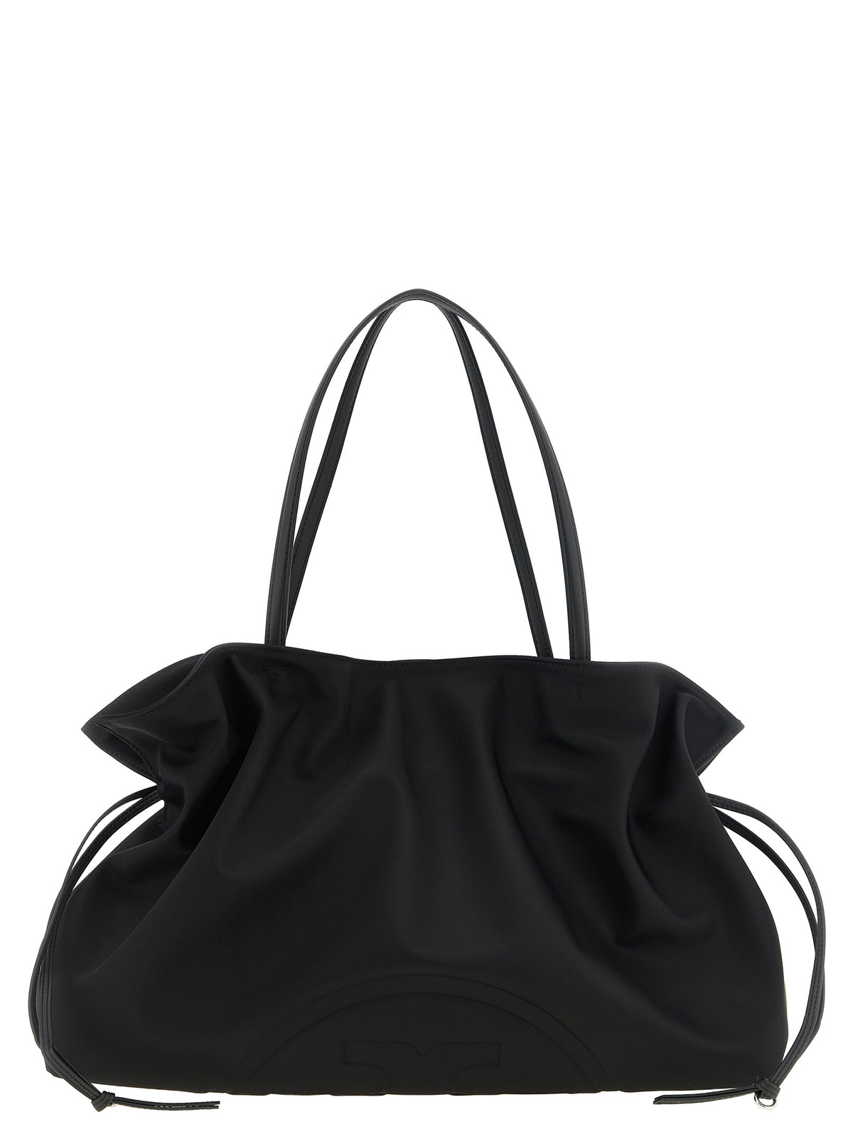 Black Polyamide Shoulder Bag