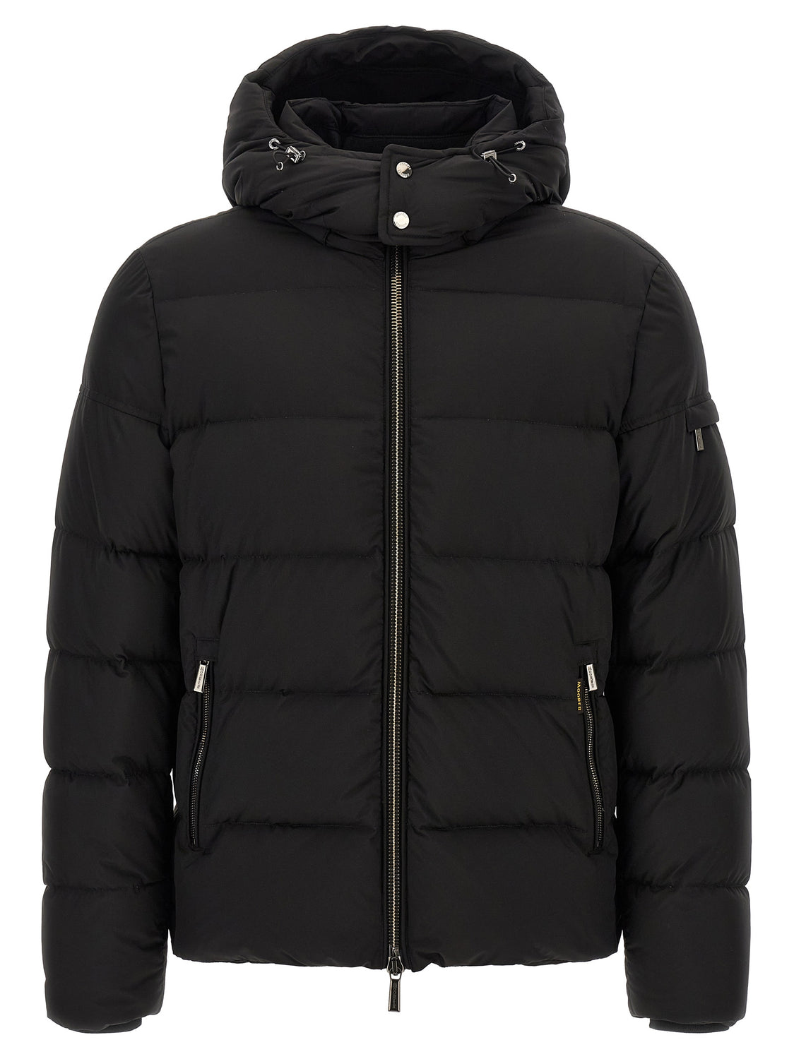 Black Wool Bomber