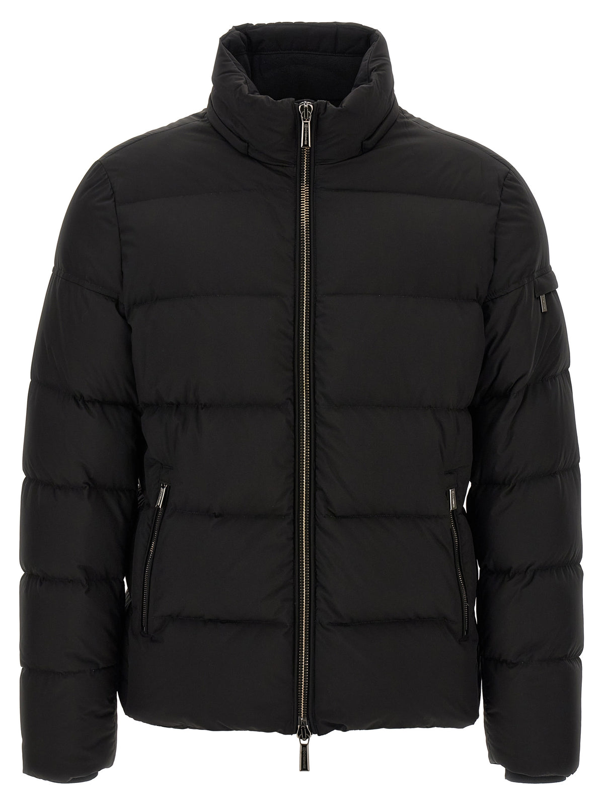 Black Wool Bomber