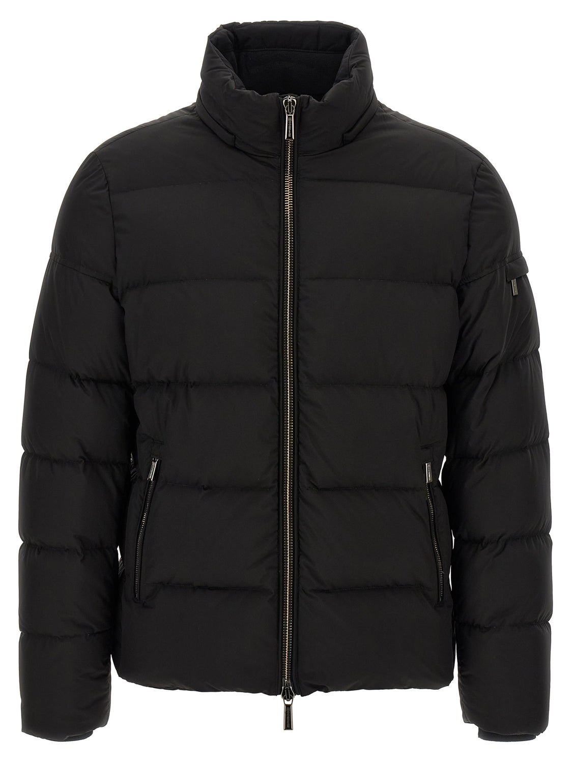 Black Wool Bomber