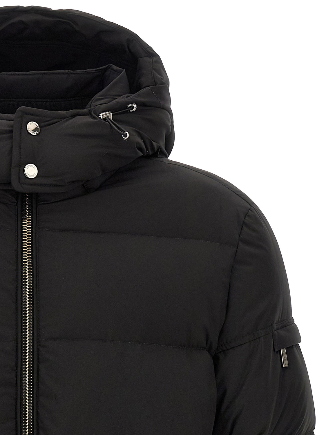 Black Wool Bomber