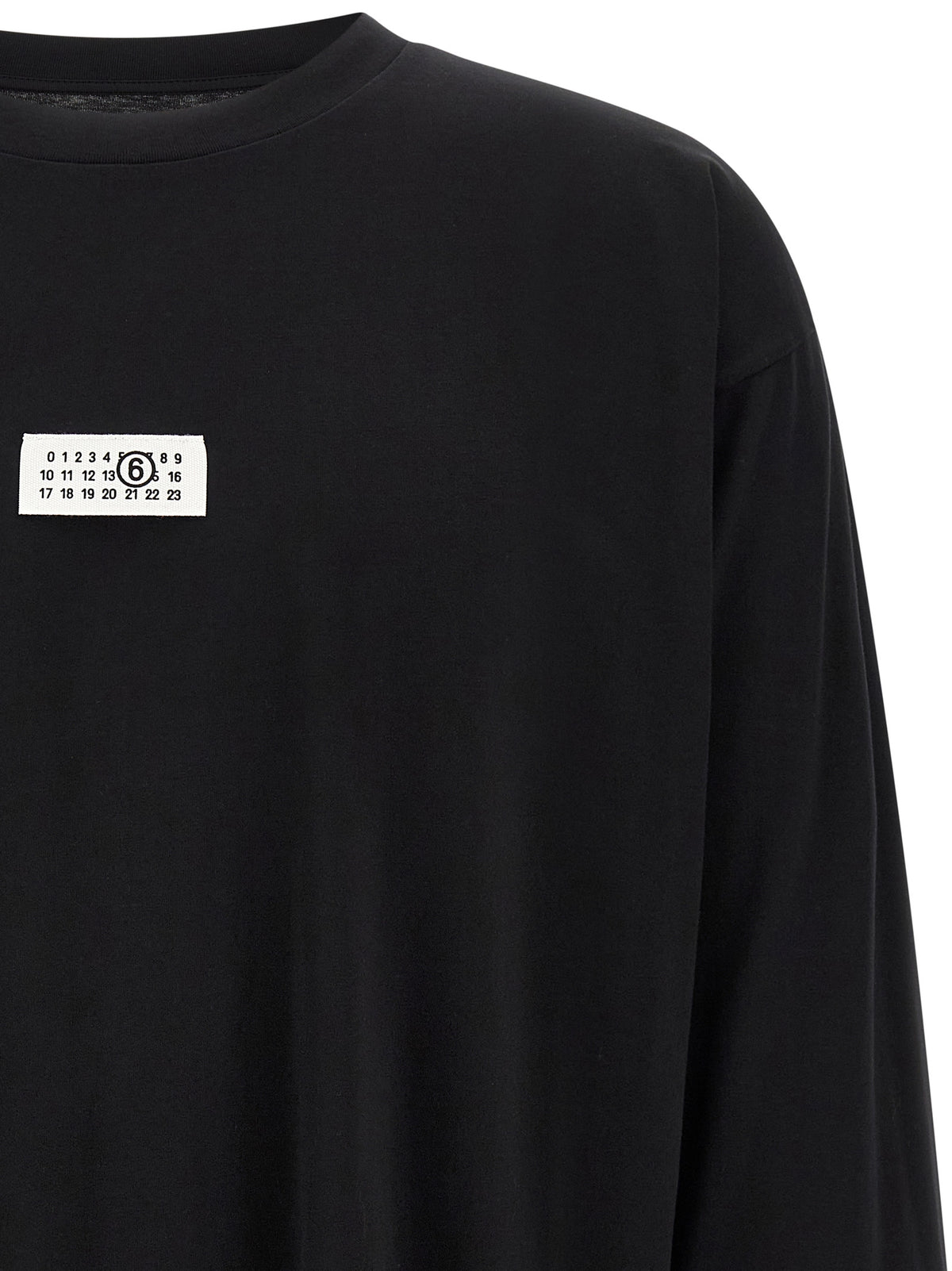 Black Cotton T-Shirt