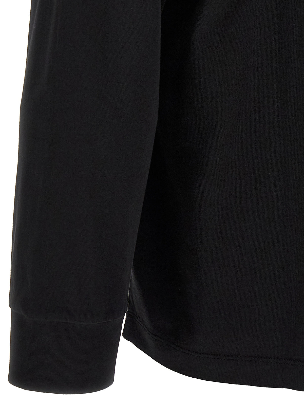 Black Cotton T-Shirt