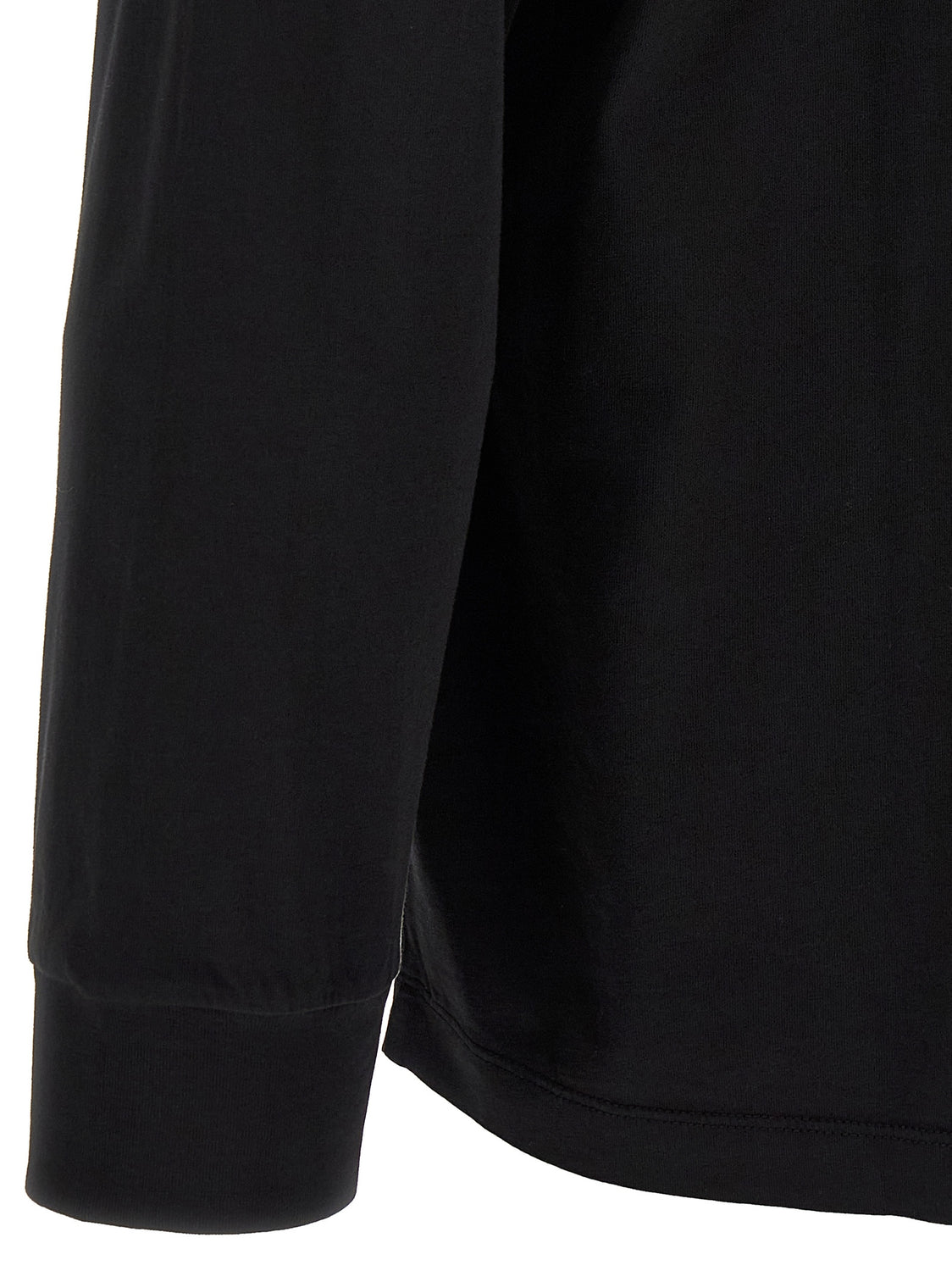 Black Cotton T-Shirt