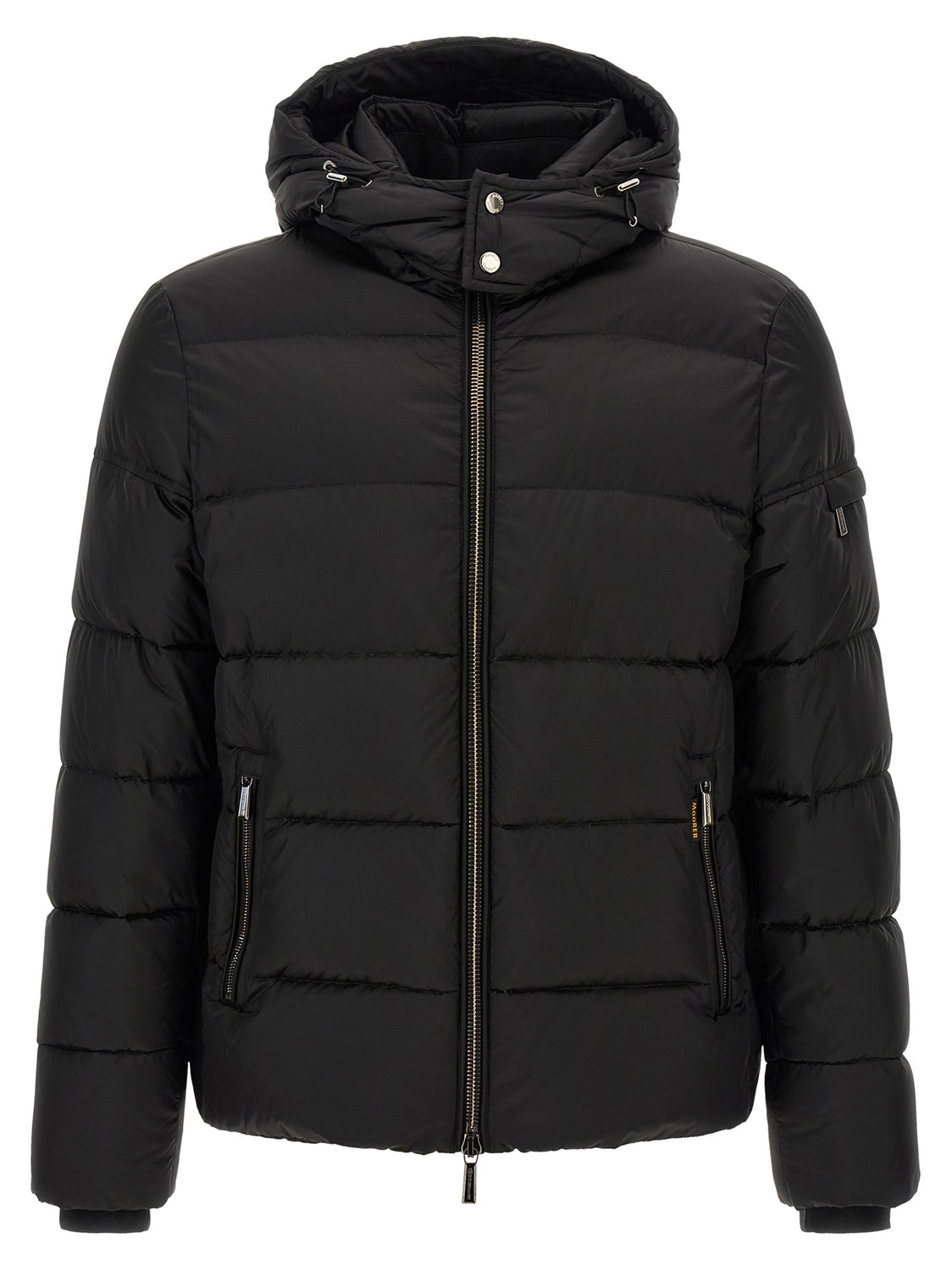 Black Wool Bomber