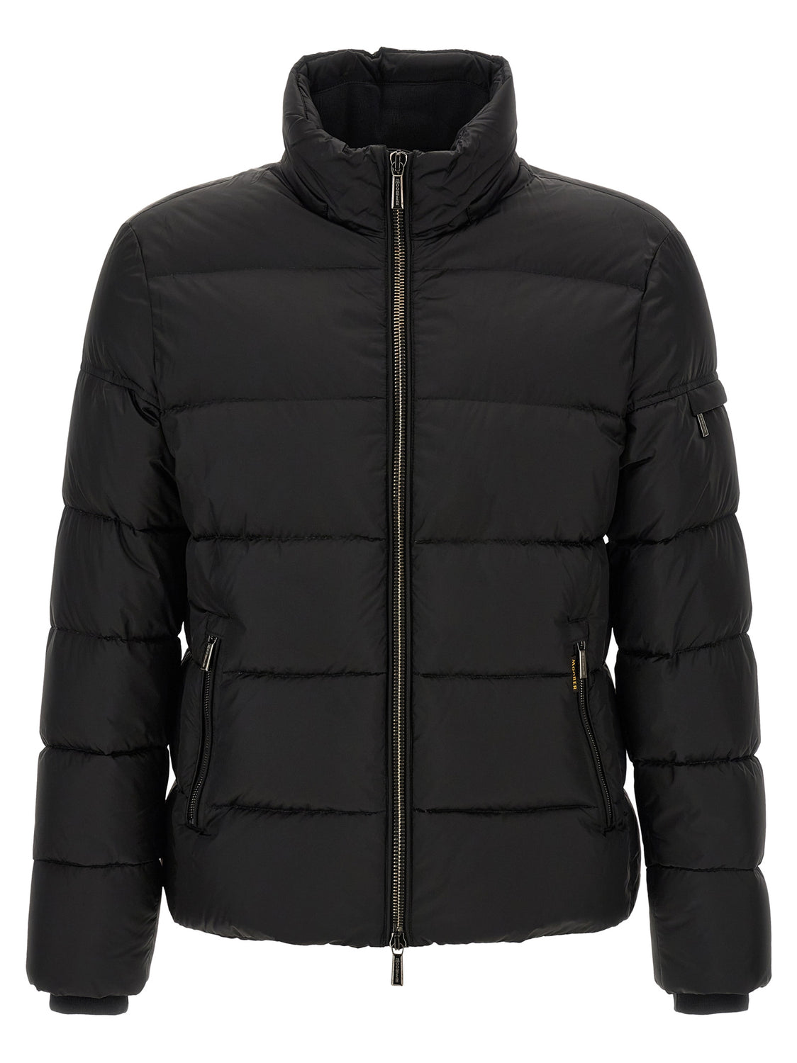 Black Wool Bomber