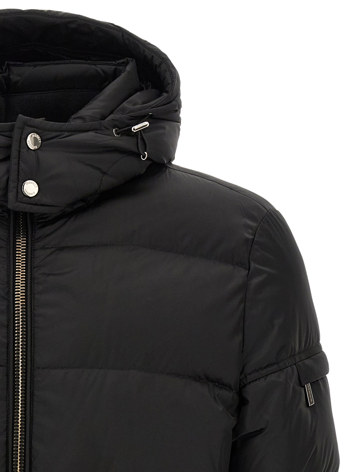 Black Wool Bomber