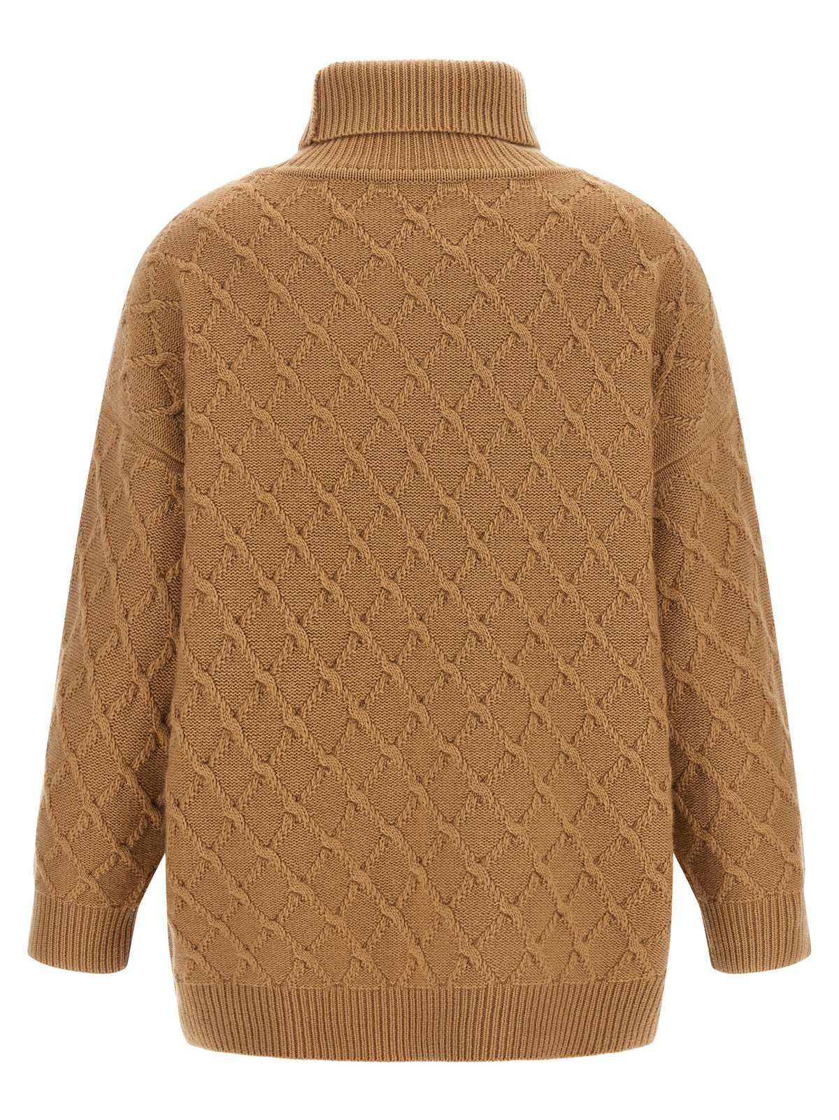 Beige Wool Cardigan