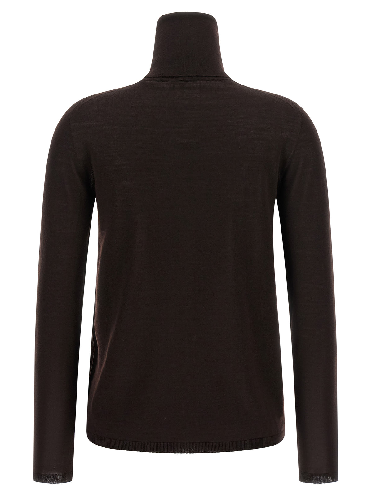 Brown Virgin Wool Cardigan