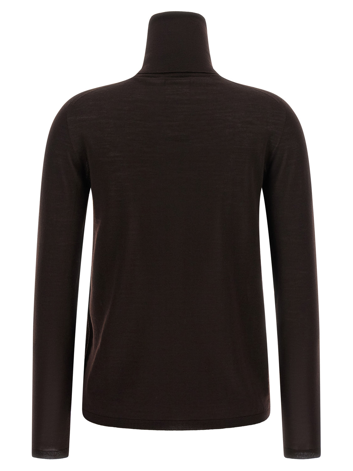 Brown Virgin Wool Cardigan