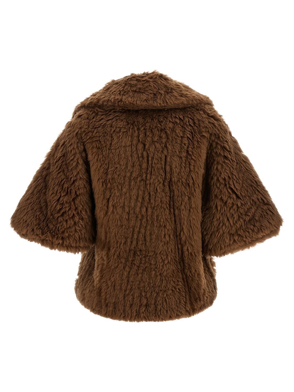 Brown Virgin Wool Coat