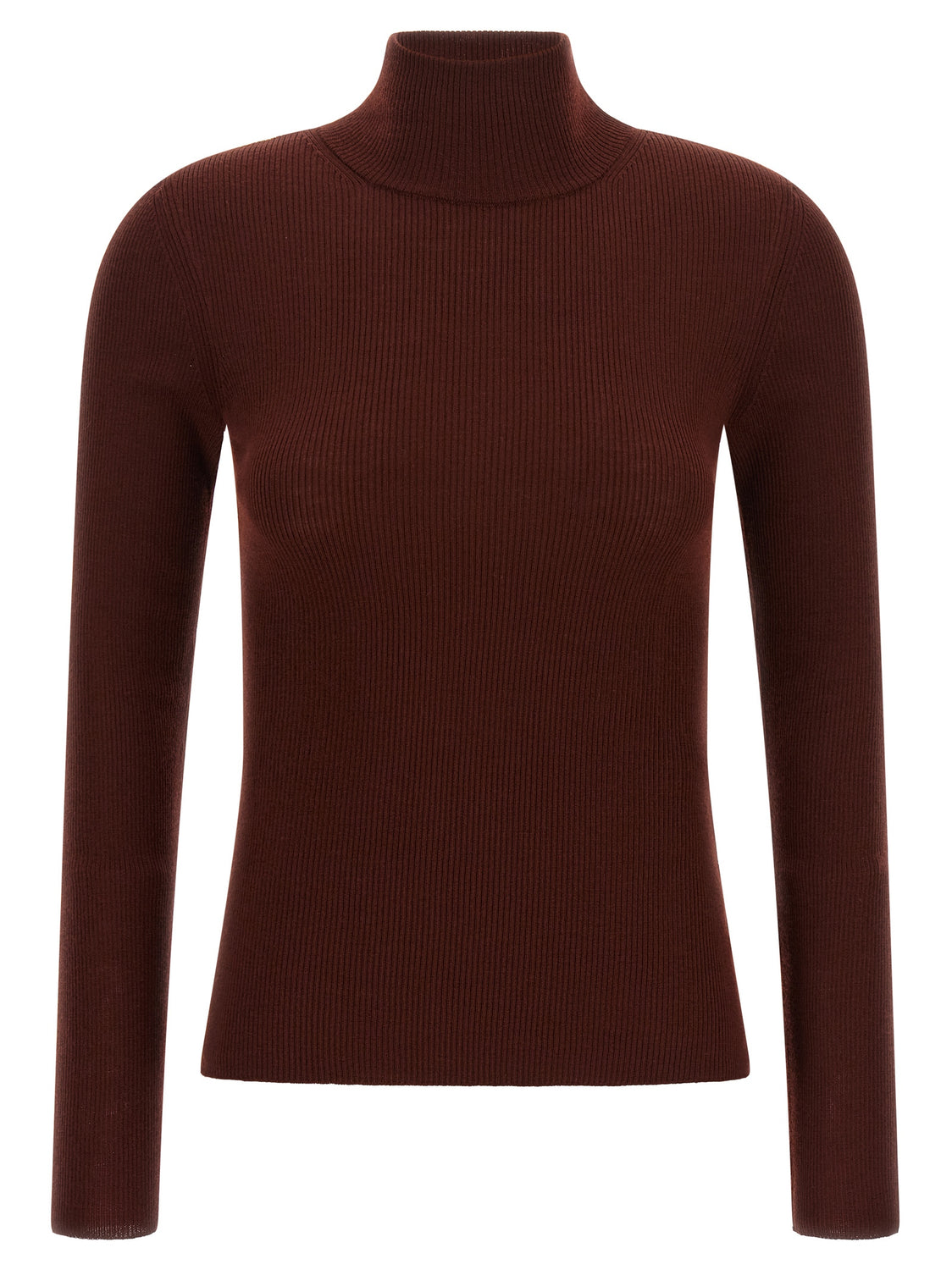 Bordeaux Virgin Wool Cardigan