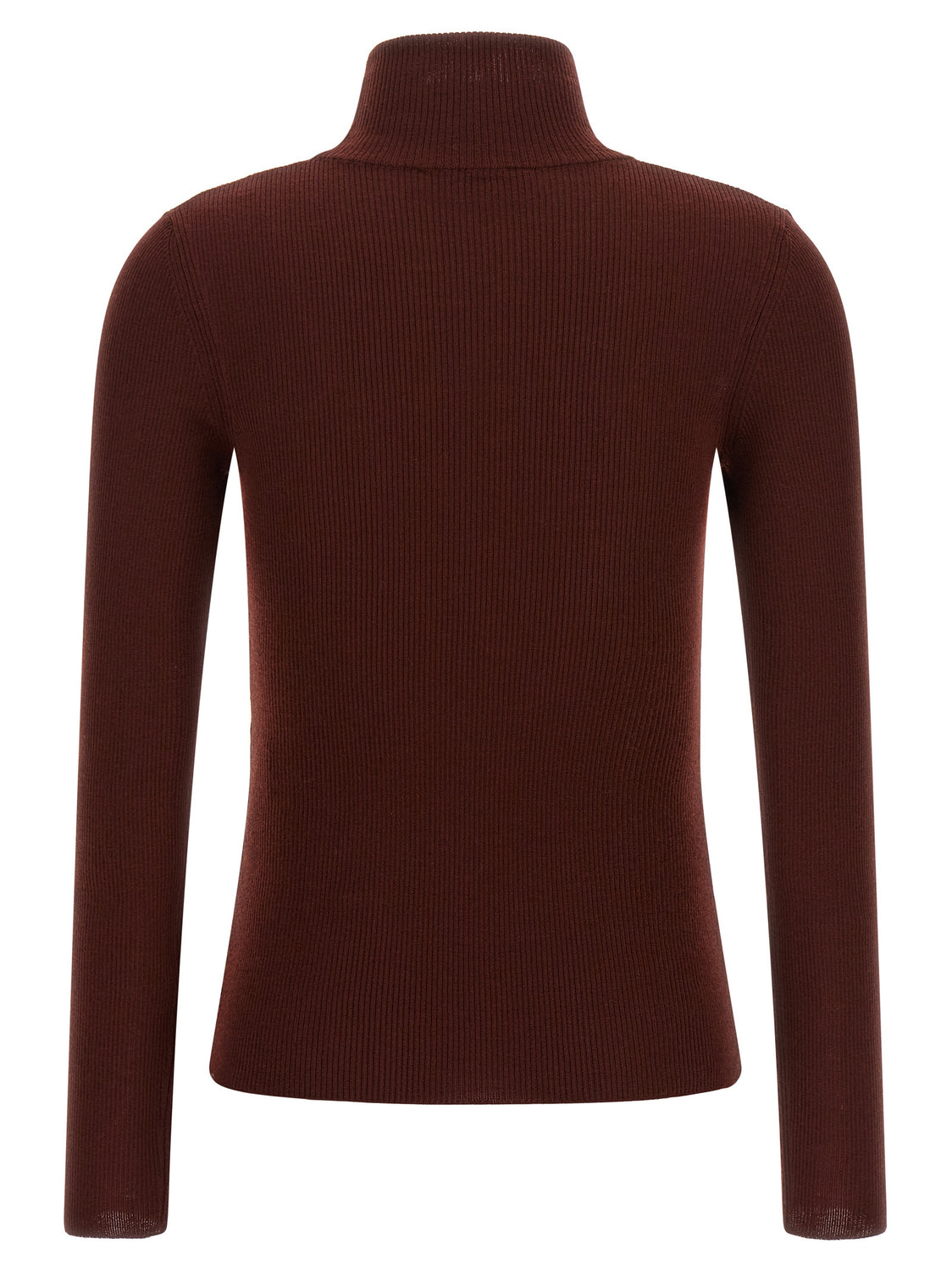 Bordeaux Virgin Wool Cardigan