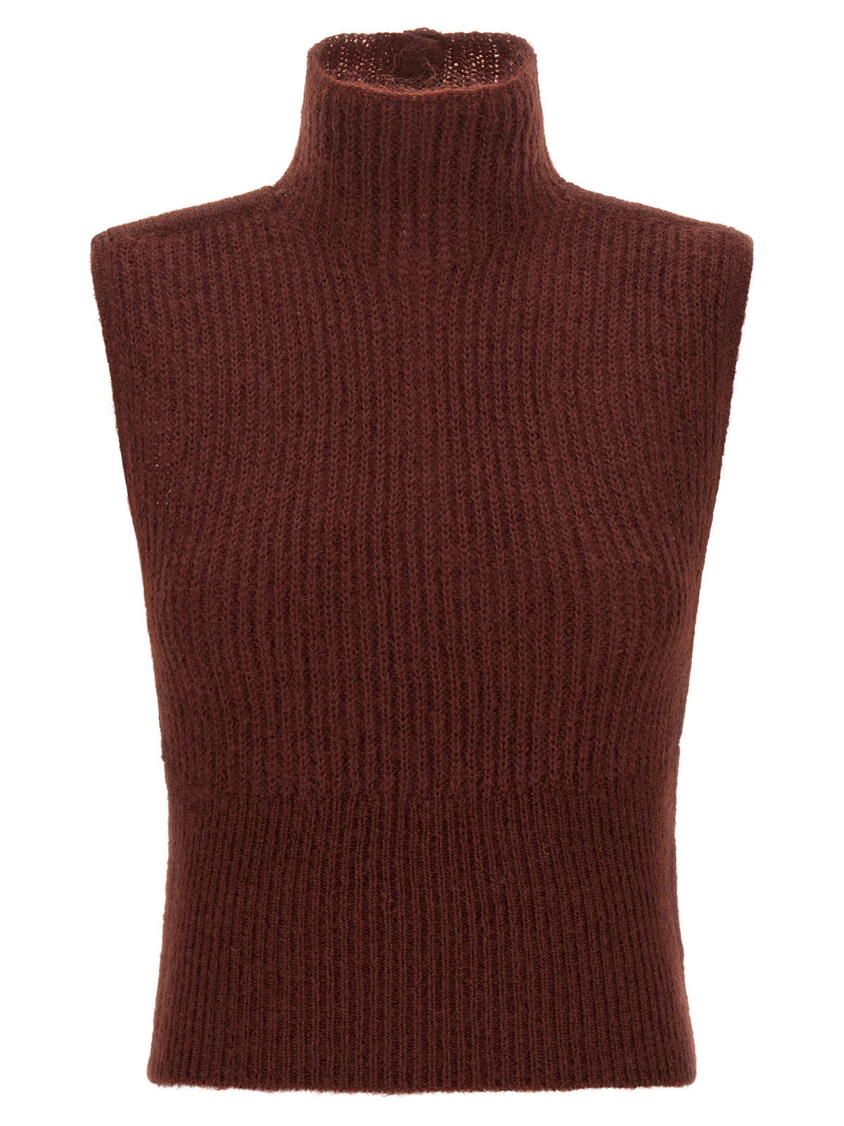 Bordeaux Wool Cardigan