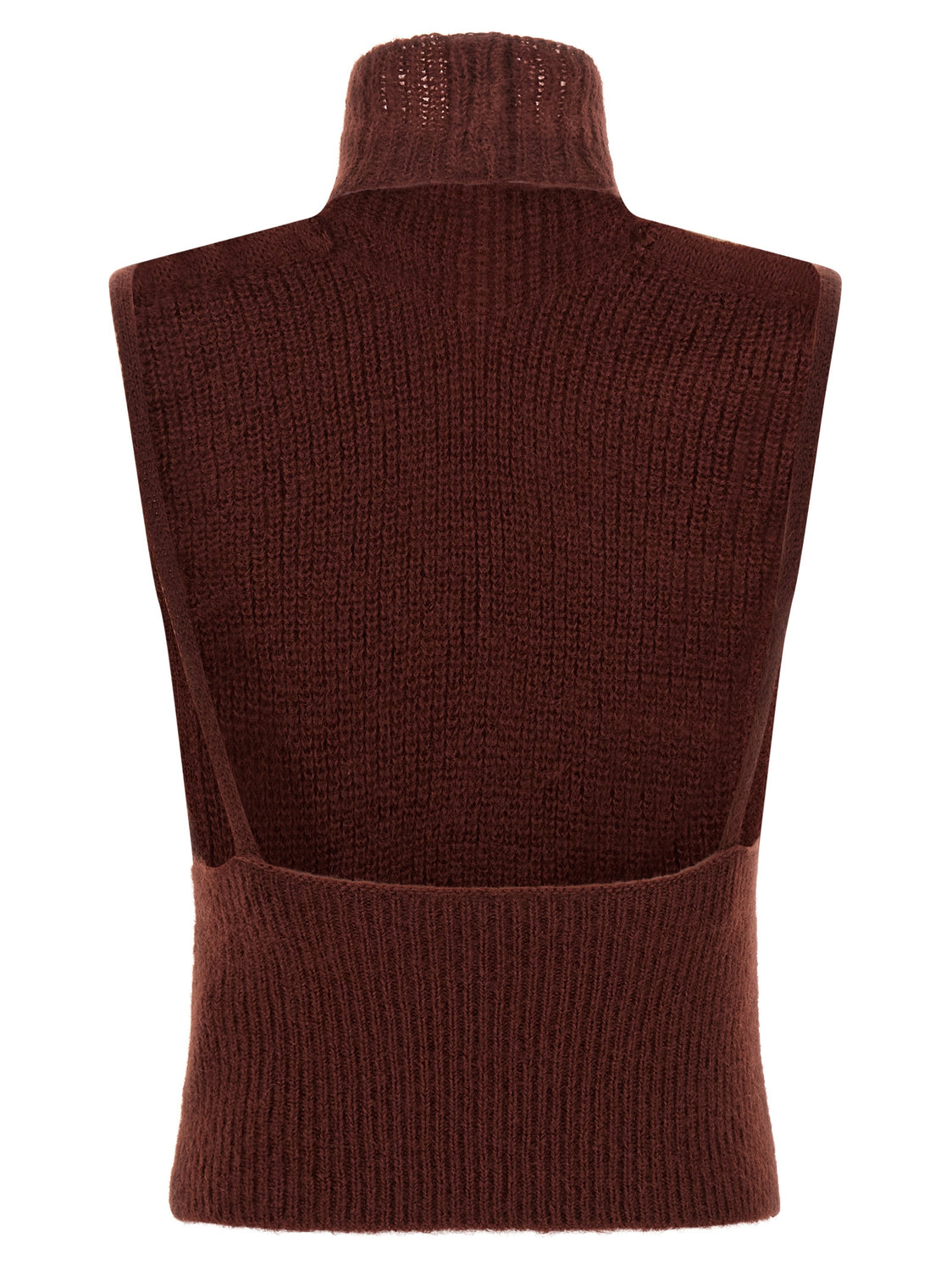 Bordeaux Wool Cardigan