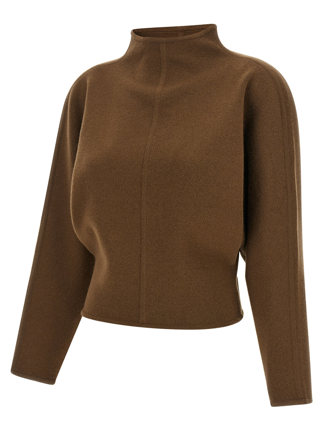 Brown Virgin Wool Cardigan