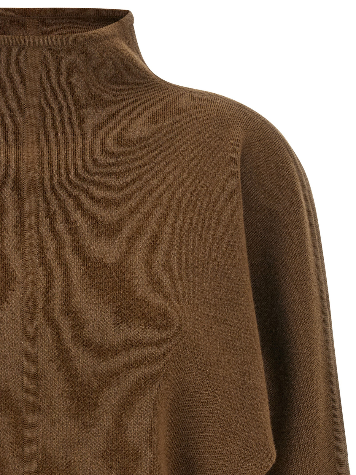 Brown Virgin Wool Cardigan